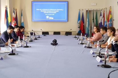 Cavallari habló con Sommerfeld sobre programas contra el crimen.