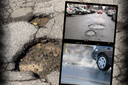 Baches y huecos en las vías de las ciudades en el Ecuador causan daños a los automóviles que circulan por la zona