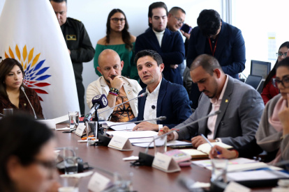 La Comisión de Seguridad de la Asamblea recibió al edil Wilson Merino.