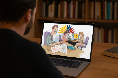 El legislador Dominique Serrano fue cuestionado por dibujar en una sesión.