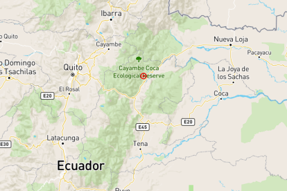 Sismo de magnitud 3.3 se registró en el norte de Pichincha, en Ecuador.