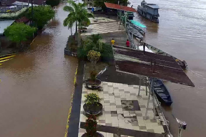 Gestión Riesgos reportó el desbordamiento de dos ríos y la alerta por incremento de caudal en al menos ocho cuerpos hídricos