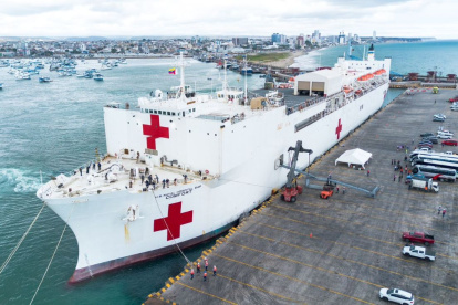 USNS Comfort inicia atención médica gratuita en Manta desde este sábado 5 de julio.