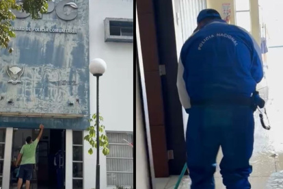 La comunidad se unió para rehabilitar el UPC de Urdesa Central.