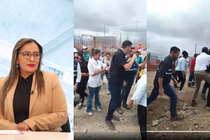 La gobernadora del Guayas, Zaida Rovira, cuestionó el comportamiento del alcalde Álvarez.
