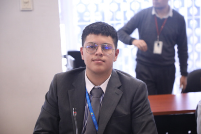 Dominique Serrano fue electo por Pichincha de la mano de ADN para el periodo 2025-2029.