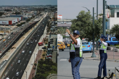 Los cambios viales afectarán a varias arterias principales del norte de Guayaquil.
