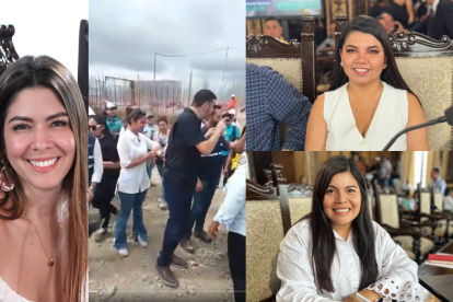 Concejalas se enfrentan tras video viral de Aquiles Álvarez en Chongón.