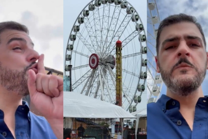 El alcalde subió un video en el Malecón 2000.