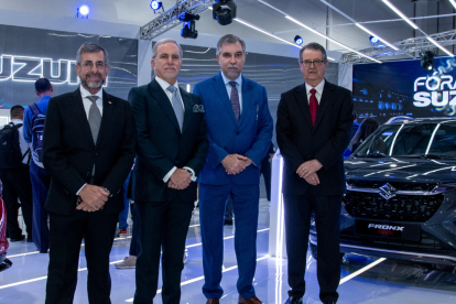 Rodolfo Castro, Ricardo Baquerizo, Jaime Cucalón y Manuel Murtinho.