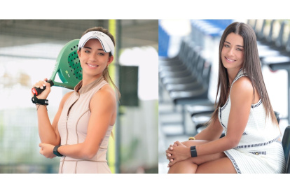 Con su visera blanca de la suerte, la española dejó huella en su paso por Ecuador.