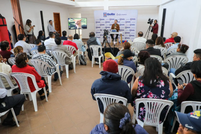 Pabel Muñoz durante el programa Frecuencia Quiteña de este 7 de julio de 2025.