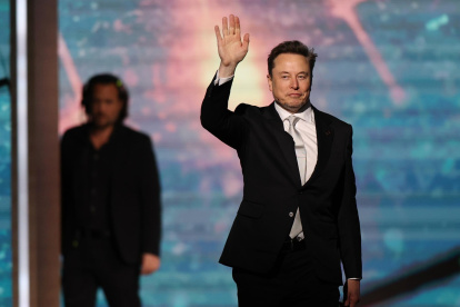 Fotografía de Elon Musk.