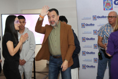 El 7 de julio del 2025, el alcalde de Quito en su programa Frecuencia Quiteña.