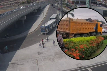 Moradores denuncian cruce de vehículos pesados.