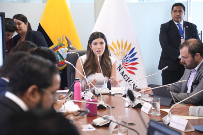 La presidenta de la Comisión de Desarrollo Económico, Valentina Centeno, aseguró que el proyecto de ley protege los derechos de los pueblos y nacionalidades indígenas.