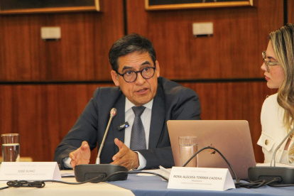 José Suing Nagua, presidente encargado de la Corte Nacional de Justicia