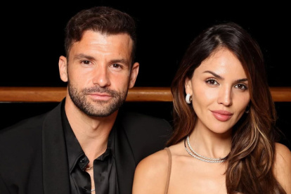 Eiza González y Grigor Dimitrov.