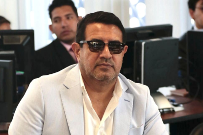 Fiscalía realizó allanamiento en la casa de Santiago Díaz.