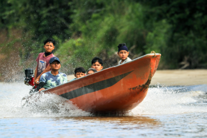 Persisten todavía más de 1.400 kilos de explosivos enterrados en la comunidad indígena de Sarayaku
