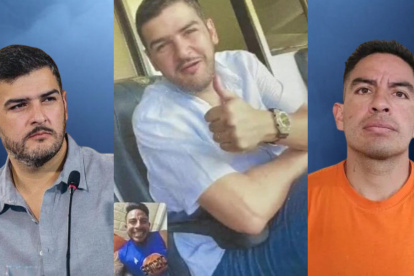 Salcedo mostro una supuesta evidencia de una videollamada de él con el alcalde.