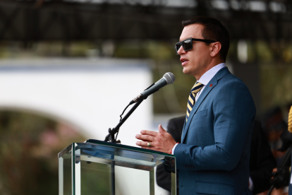 Daniel Noboa, presidente de Ecuador.