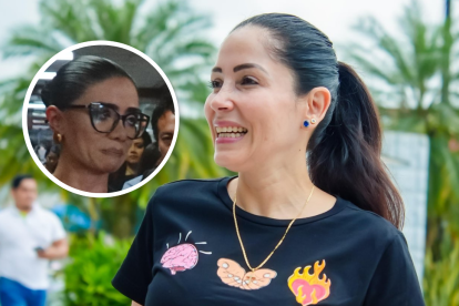 Luisa González responde a acusaciones de Urresta y niega insultos en chats filtrados.