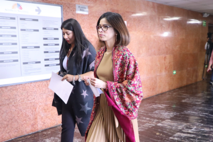 Esther Cuesta llegó a ser presidenta encargada de la Asamblea Nacional.