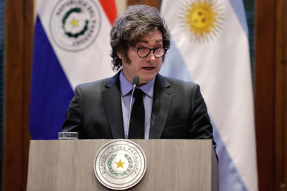 Fotografia del presidente de Argentina, Javier Milei.