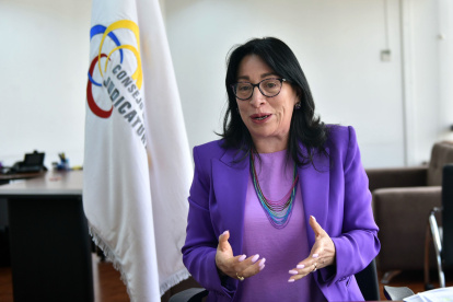 Solanda Goyes es una de las tres vocales que quedan en el Consejo de la Judicatura, actualmente con autoridades prorrgadas en funciones.