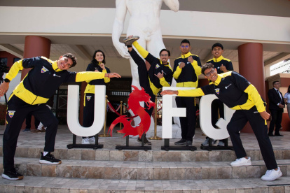 Los deportistas universitarios de la USFQ forman parte de la delegación ecuatoriana que participará en Alemania