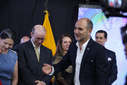 El prefecto correísta de la provincia de Azuay, Juan Cristóbal Lloret.