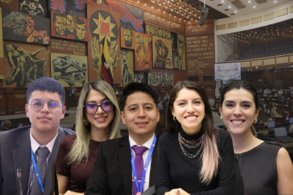 Actualmente, la Asamblea Nacional tiene una gran representación de jóvenes.