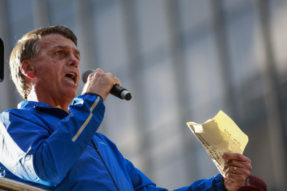 Fotografía de archivo del expresidente brasileño Jair Bolsonaro.