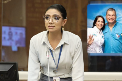 Jhajaira Urresta no sintió el apoyo de Rafael Correa, él no tomó en cuenta el malestar frente a actitudes de Luisa González, dijo la legisladora