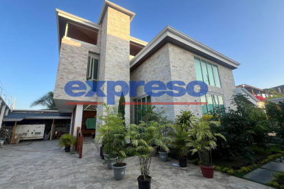 Bien. Una de las viviendas a nombre de familiares de Fito que la Policía allanó en el caso Blanqueo, en Manta.