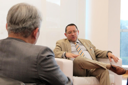 El contralor general del Estado, Mauricio Torres, inició sus funciones en 2023.