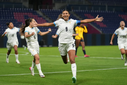 La selección de Uruguay femenina empató 2-2 contra Ecuador en la Copa América