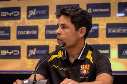 Matías Oyola ahora es el director deportivo de Barcelona.