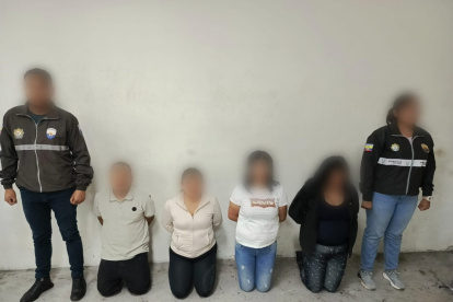 Dos de los cuatro detenidos tiene antecedentes penales.