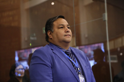 El asambleísta por Guayas Carlos Vargas llegó al Parlamento de la mano de Revolución Ciudadana.