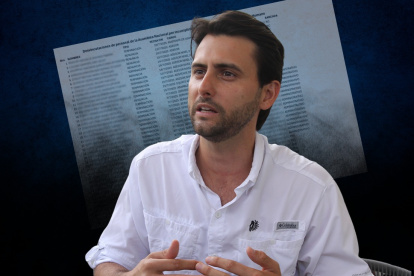 El presidente de la Asamblea, Niels Olsen, liberó la lista de casos de nepotismo.