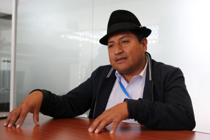 El asambleísta de Pachakutik Álex Toapanta se refirió al próximo congreso de la Coanie y la situación de la Asamblea.