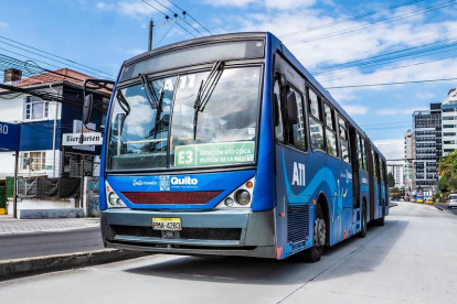 Ecovía modificará temporalmente su servicio en la parada 24 de Mayo en Quito.