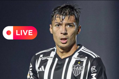 Alan Franco ecuatoriano del Atlético Mineiro.