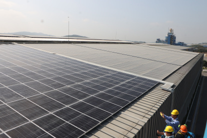 Planta fotovoltaica inaugurada por Novacero