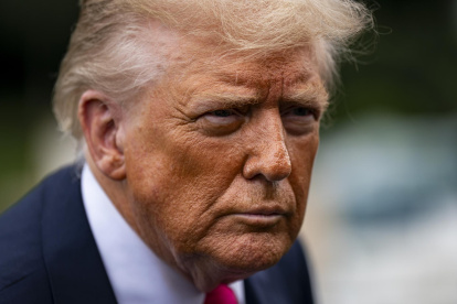 Fotografía del presidente de Estados Unidos, Donald Trump.