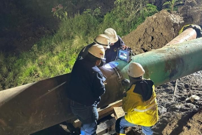Los trabajos que se vienen haciendo en el SOTE.