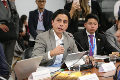 Exfuncionario. Calero, durante su comparecencia pasada en la Asamblea para dar detalles de los contratos.