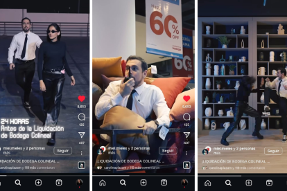 Gigi Miles y José Caballero se convierten en agentes encubiertos para una misión de descuentos en la bodega de una mueblería de Guayaquil.